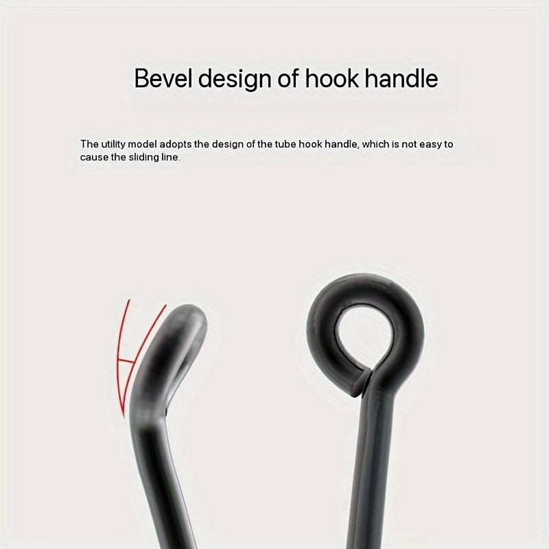 20pcs Barbed Fishing Hook Worm Bait Hooks Wide Gap Outdoor Tackle