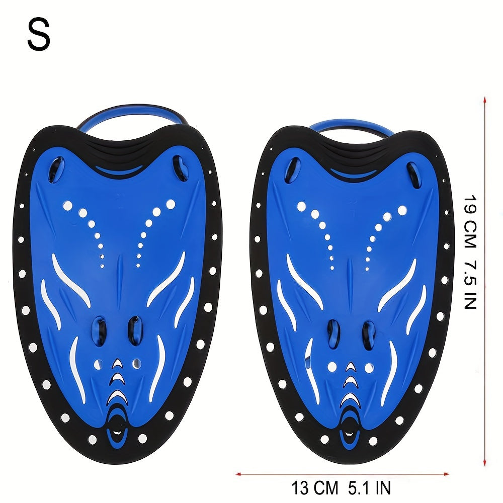 Adjustable Silicone Paddles Swimming Training Equipment