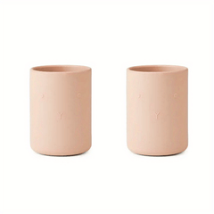 2pcs Silicone Toddler Cups Baby Training Tableware