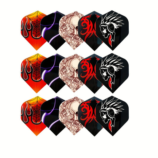 15 Pcs Set Darts Flights Professional Accessories For Dart Games
