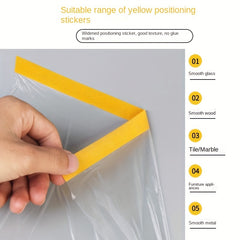 Plastic Drop Cloth with Masking Tape Waterproof Film