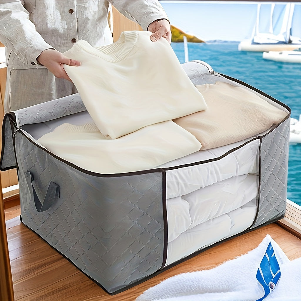 90L Clothes Storage Bag Organizer Containers for Bedroom Closet