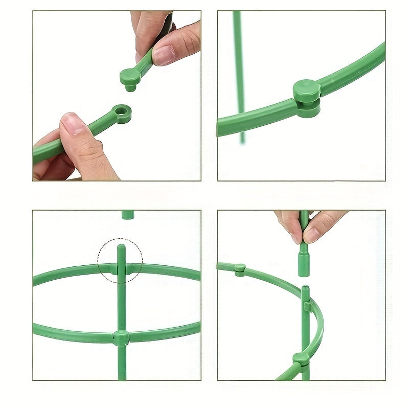 Flower Stand Circle Support Rod for Plant Climbing Pergola
