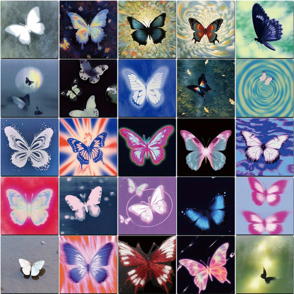 Psychedelic Butterfly Graffiti Stickers - Waterproof Sticker Set
