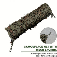 Camouflage Military Spec Netting with Mesh Netting