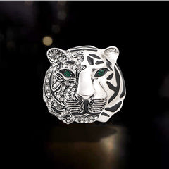 Vintage Tiger Brooch Alloy Suit Gift