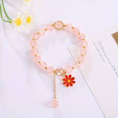 Colorful Crystal Beaded Bracelet Bohemian Women Jewelry