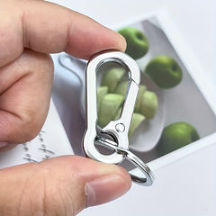 3pcs Metal Keychain Organizer For Car Key Finder For Men
