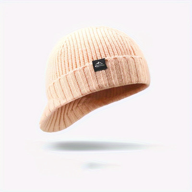 Men's Knitted Winter Hat Windproof Coldproof Outdoor