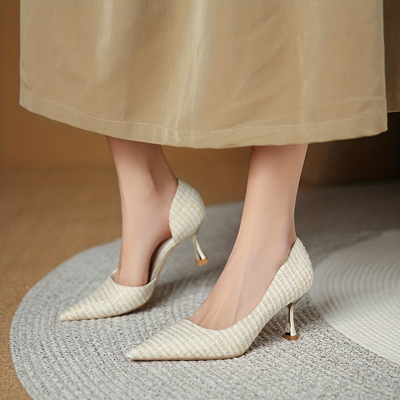 Women's Pointed Toe Stiletto Heels Dress Pumps