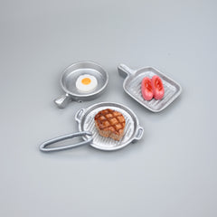 Micro Baking Pan Ornament Micro Steak Micro Omelette Micro Sausage