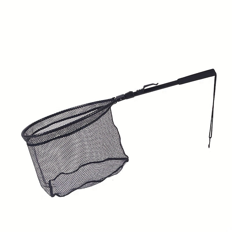 Fishing Net w/ Folding Aluminum Handle Fishing Gear