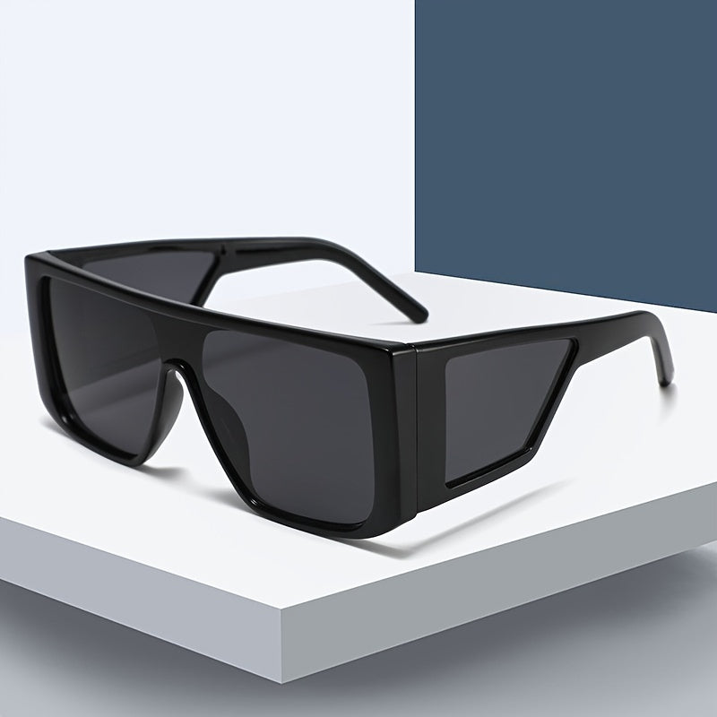Wrap Around Sunglasses For Women Unisex Shield Futuristic Rectangular Stylish