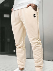 Men's Creative Graphic Print Casual Sweatpants