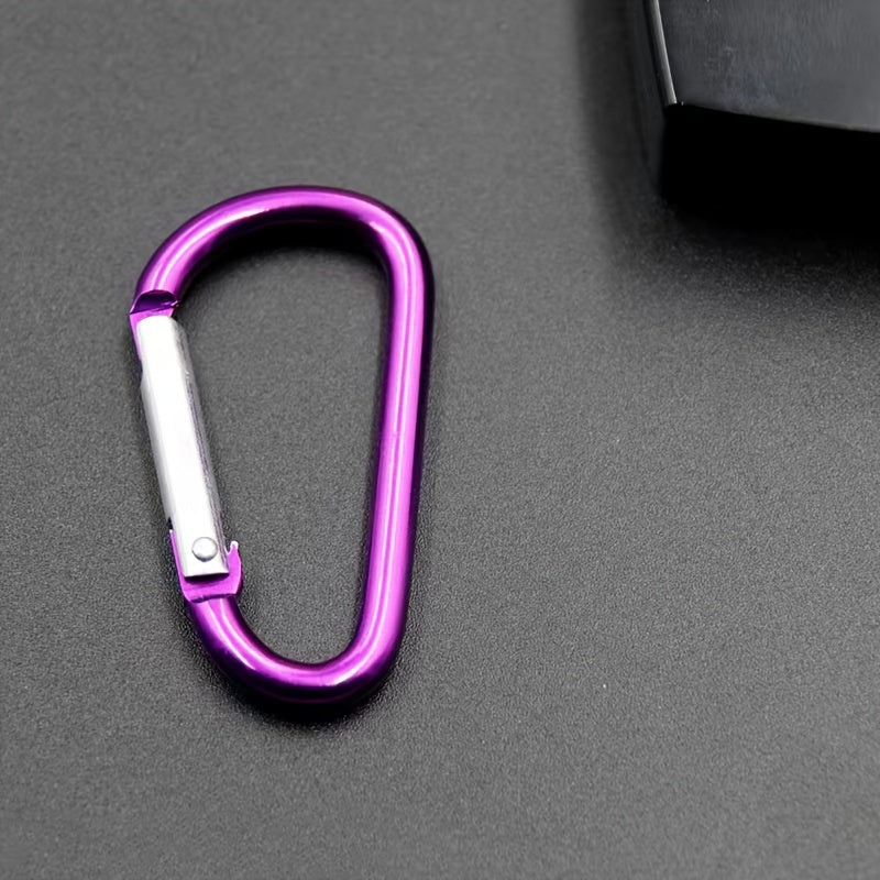 10pcs Aluminum Carabiners for Outdoor Climbing Backpacking