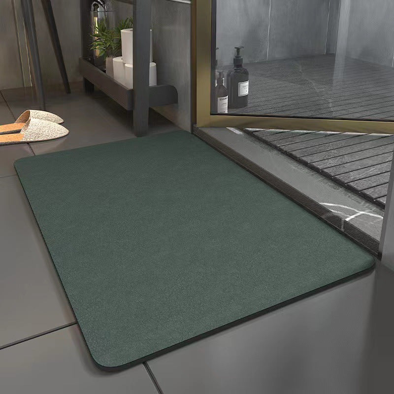 Soft Diatom Mud Bath Rug Non-slip Bathroom Mat