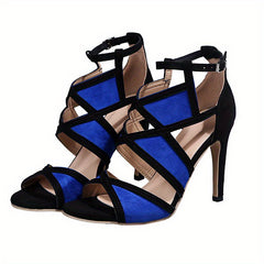 Women's High Heel Sandals Sexy Ankle Strap Stiletto Heels