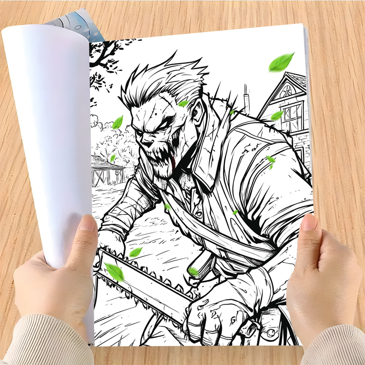 Deluxe Horror Coloring Book - 22 Pages - Watercolor Paper