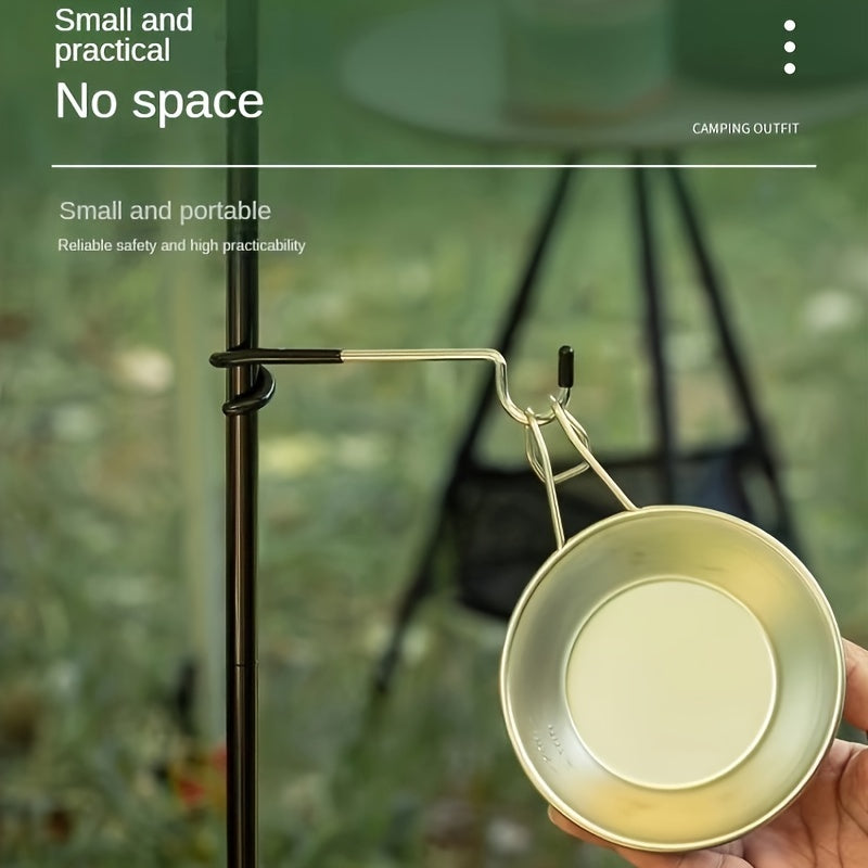 Outdoor Camping Light Stand S Hook Stainless Steel Shelf Hook