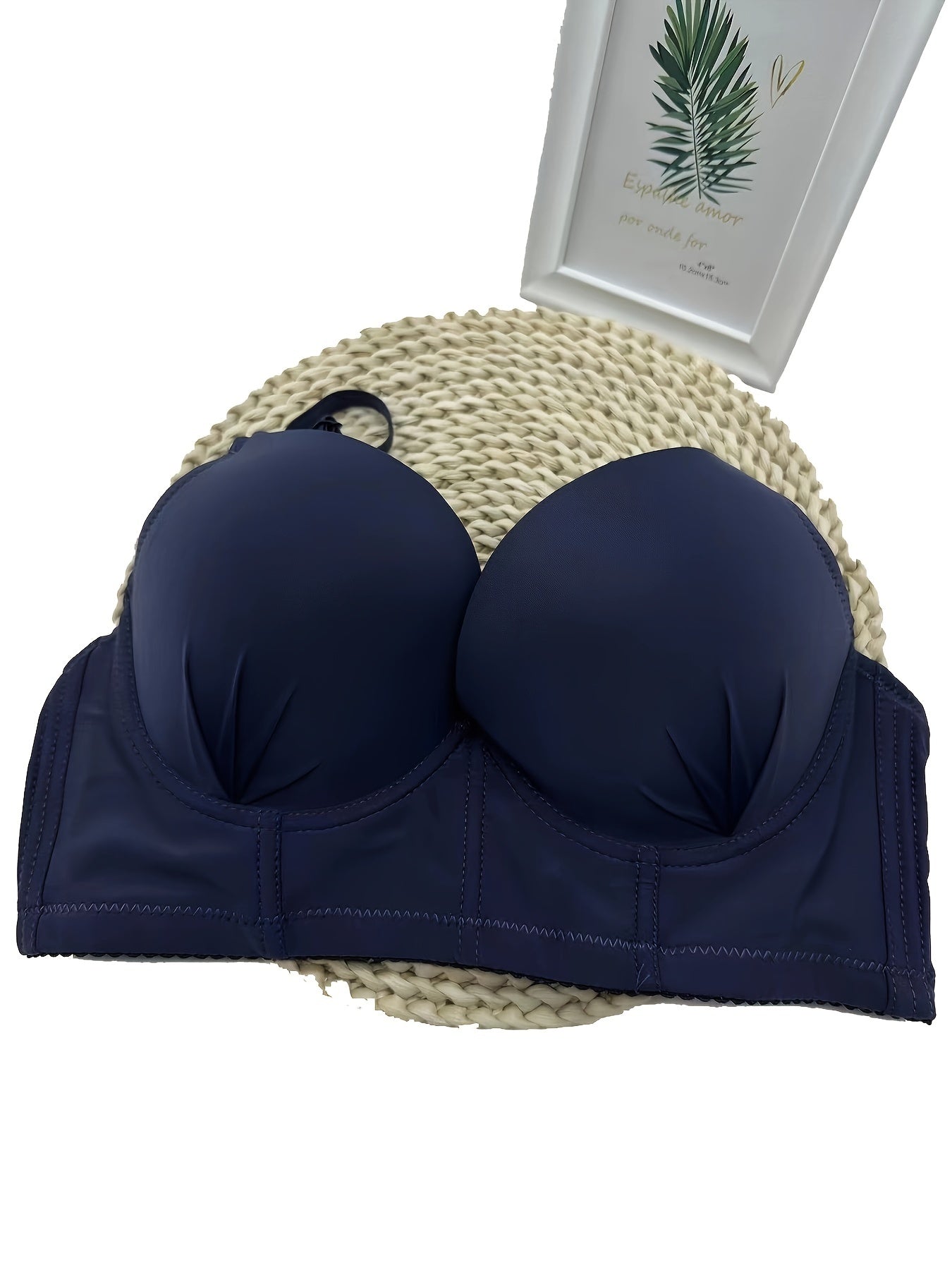 Solid Push Up Bra Comfy & Anti Sagging Bra