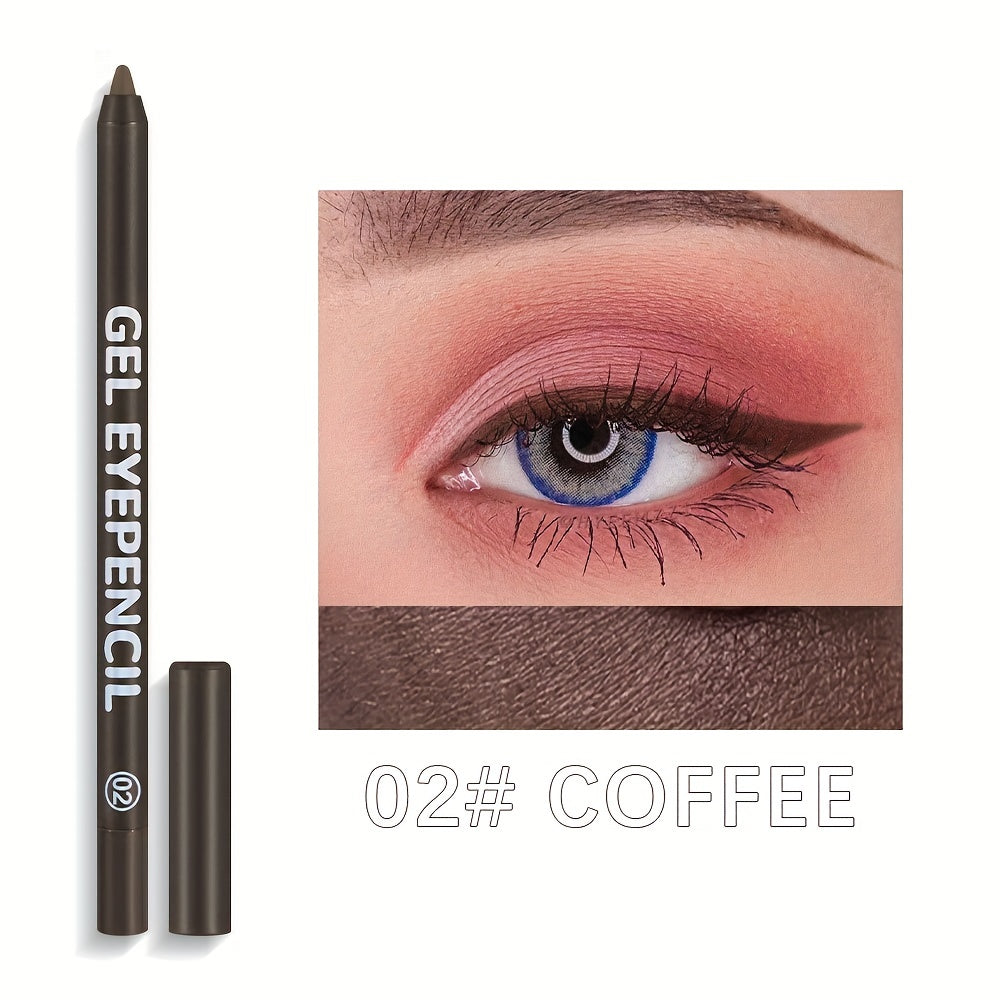 Pearly & Glitter Waterproof Eyeliner Pen 12 Colors