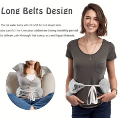 Portable Hot Water Bag Hand Warmer Extra Long Warm Water Bag