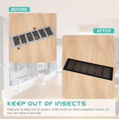 6pcs Magnetic PVC Vent Mesh Floor Cover