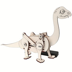 Wooden Brachiosaurus Model Kit - DIY Science Experiment
