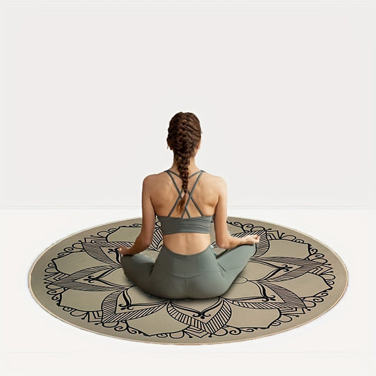Bohemian Retro Sports Yoga Mat - Silent Shockproof Non slip Soft Fitness Pilates