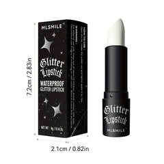 Glitter Sparkling Lipstick Metallic Finish Lip Makeup for Women