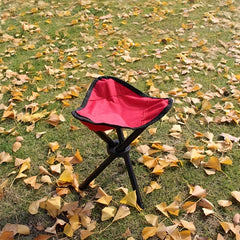 Portable Folding Triangle Stool for Outdoor Camping