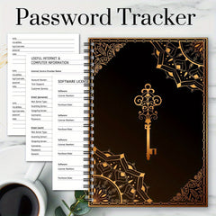 Password Notebook 70 Pages Internet & Computer Logins Home Office Mixed C