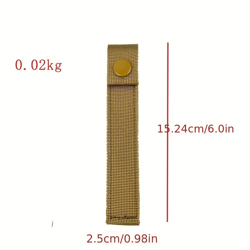 Nylon Molle Webbing Clips for Outdoor Hiking, Climbing