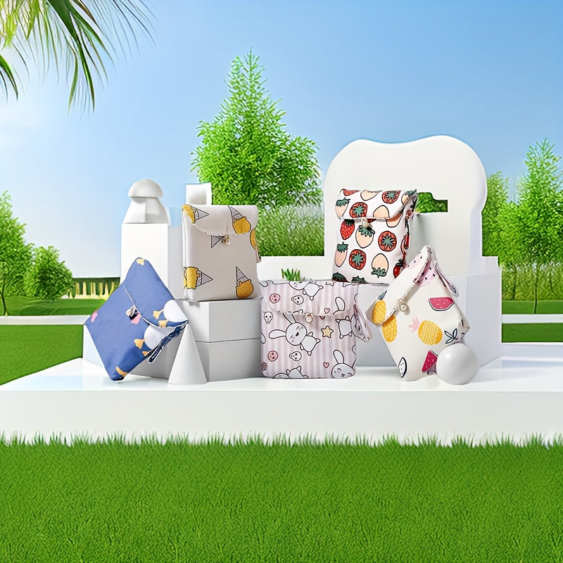 Colorful Outdoor Travel Storage Bag with Cartoon Pattern