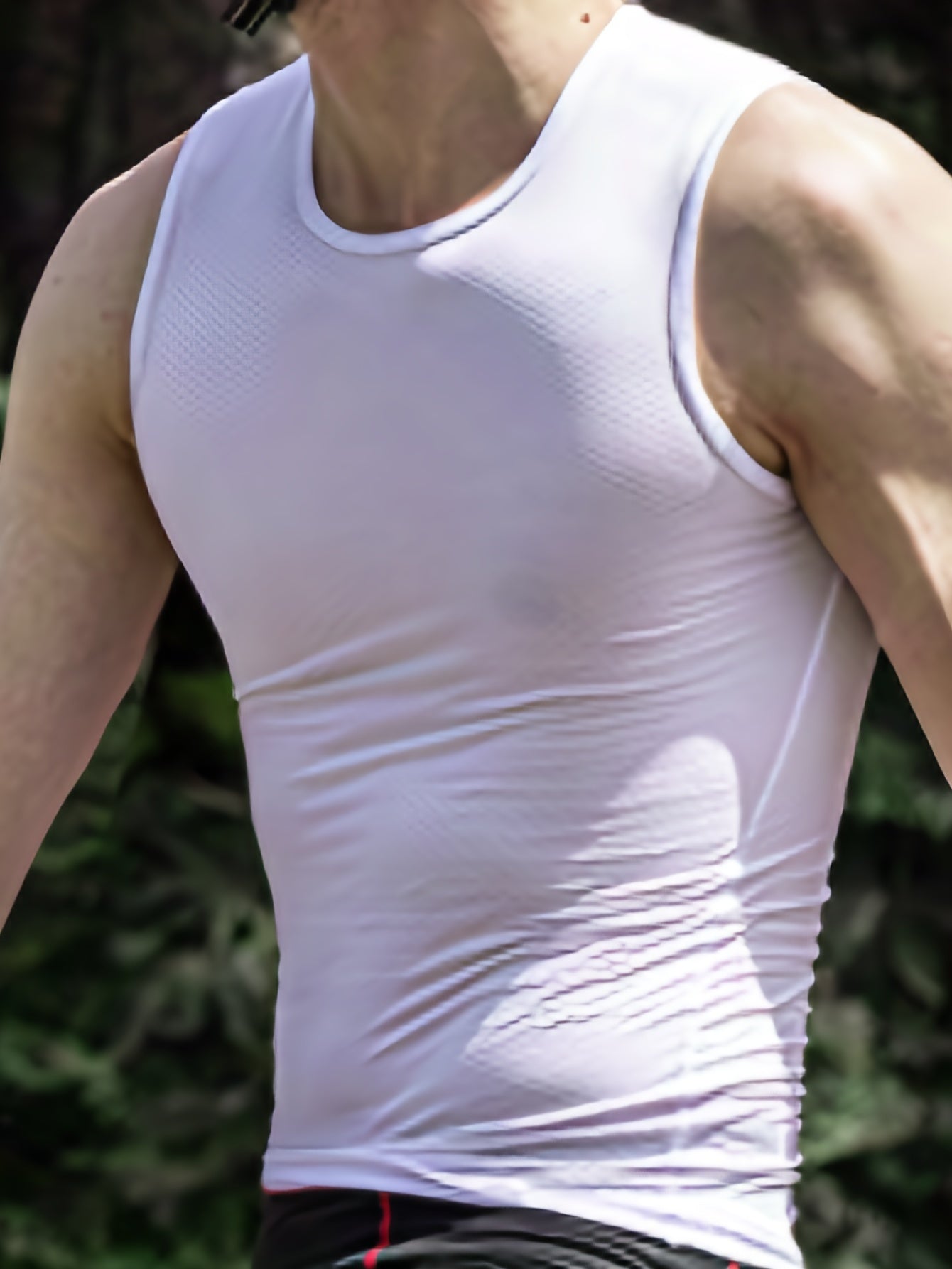 EASYINPRO Men's Cycling Base Layer Sleeveless Jersey