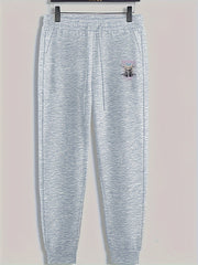 Skull Print Men's Sweatpants Loose Casual Trousers