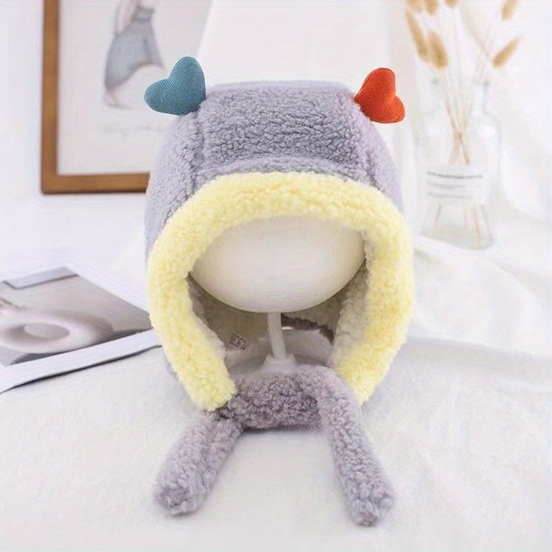 Baby Ear Protection Warm Plush Hat for Winter