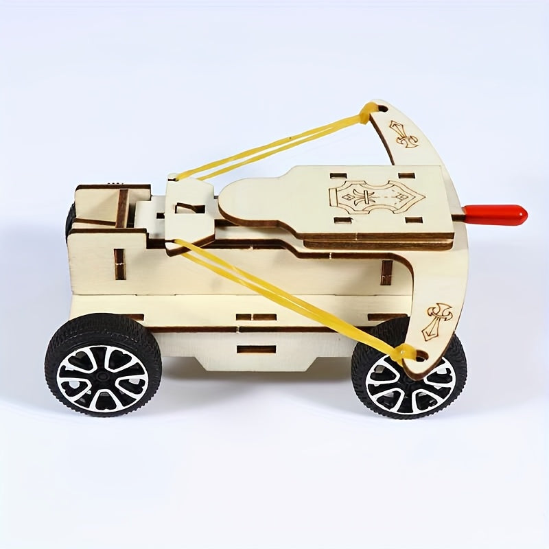 Wooden Siege Engine Puzzle DIY 3D Model Craft Kit