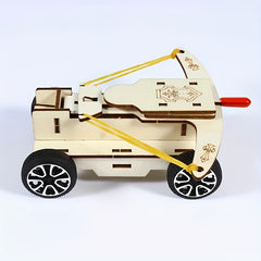 Wooden Siege Engine Puzzle DIY 3D Model Craft Kit