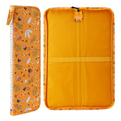Knitting Needles Case Organizer Zipper Bag Travel Crochet Hooks Storage