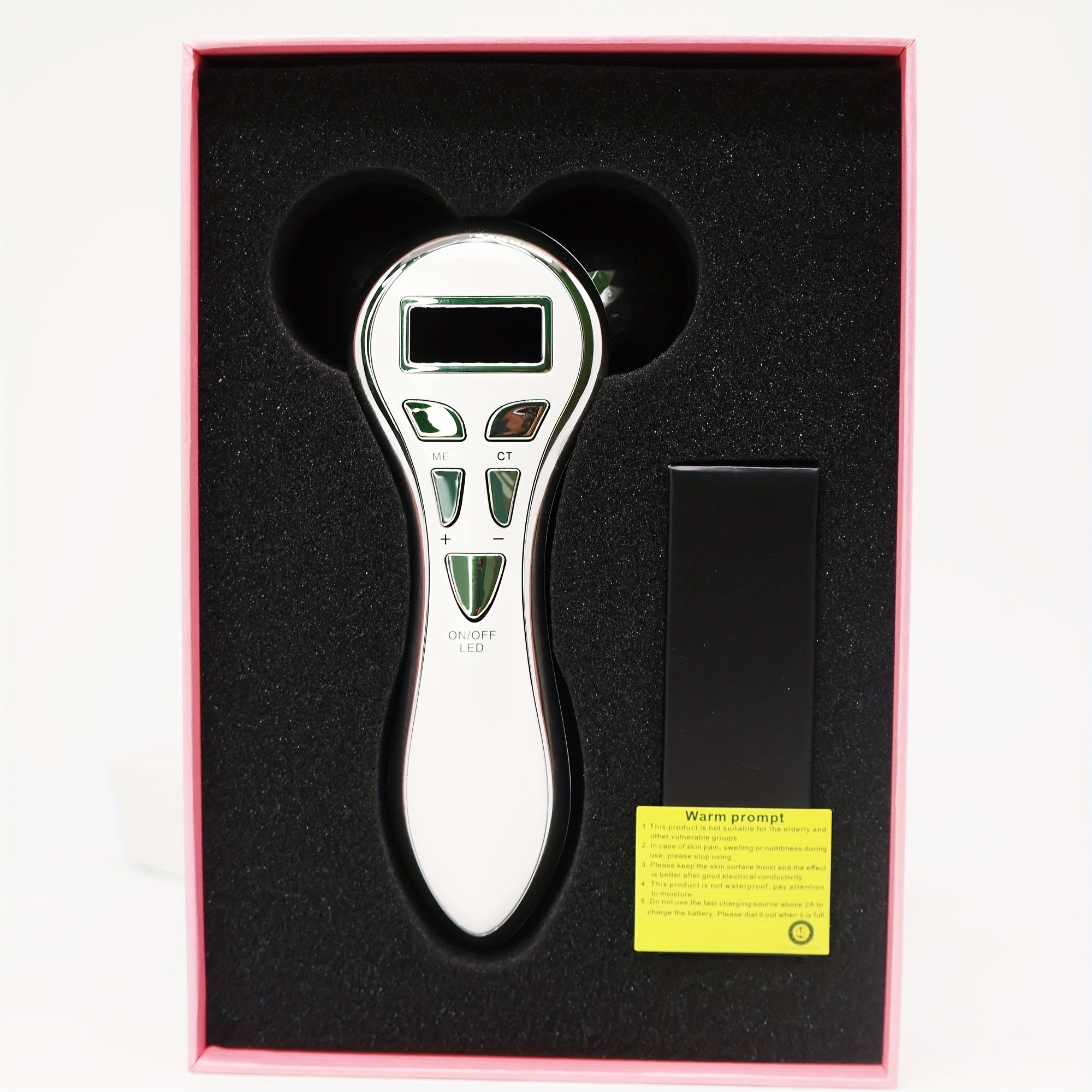 3D Microcurrent Roller for Face Lift and Lymphatic Drainage