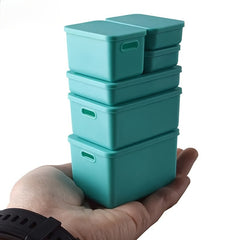 6Pc Dollhouse Storage Boxes Mini Containers for Toy Org & Decoration