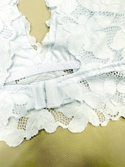 Lace Trim Cami Bra Women's Lingerie