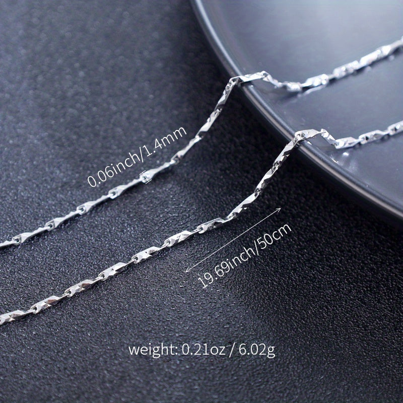 S925 Men's Hip Hop Sterling Silver Necklace Chain Variety