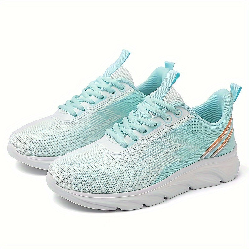 Gradient Running Shoes Breathable Lightweight Comfortable Sneakers
