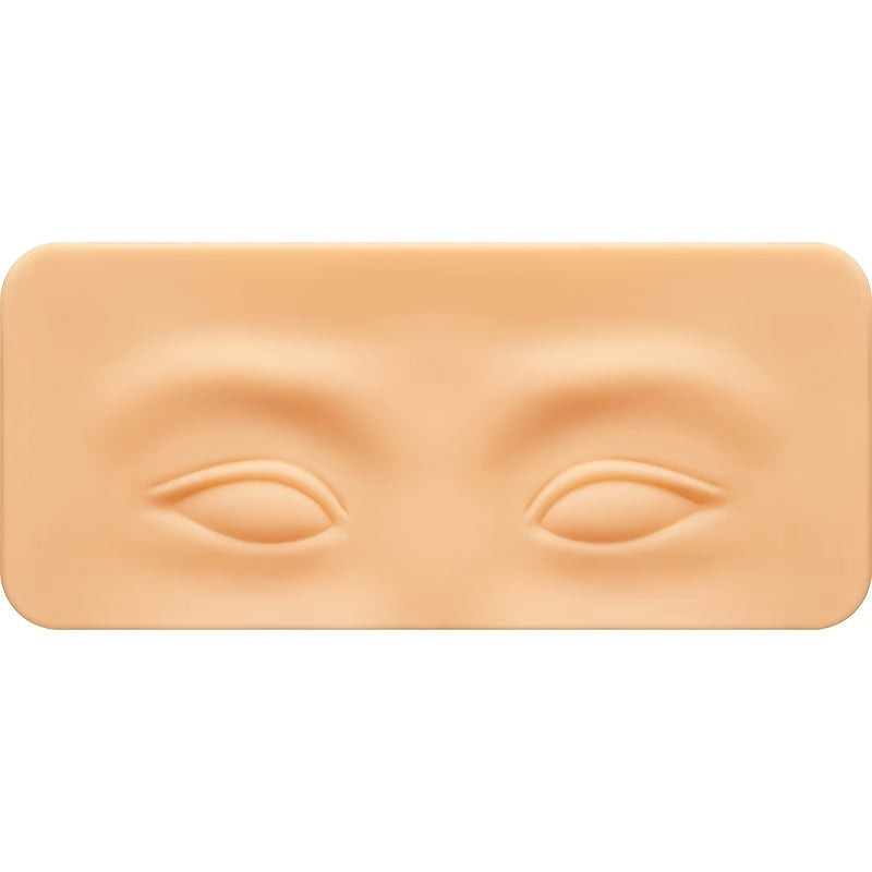 3D Bionic Thickened Silicone Practice Skin for Eyelash Eyebrow Shape