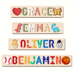 Personalized Name Puzzle Educational Toy
