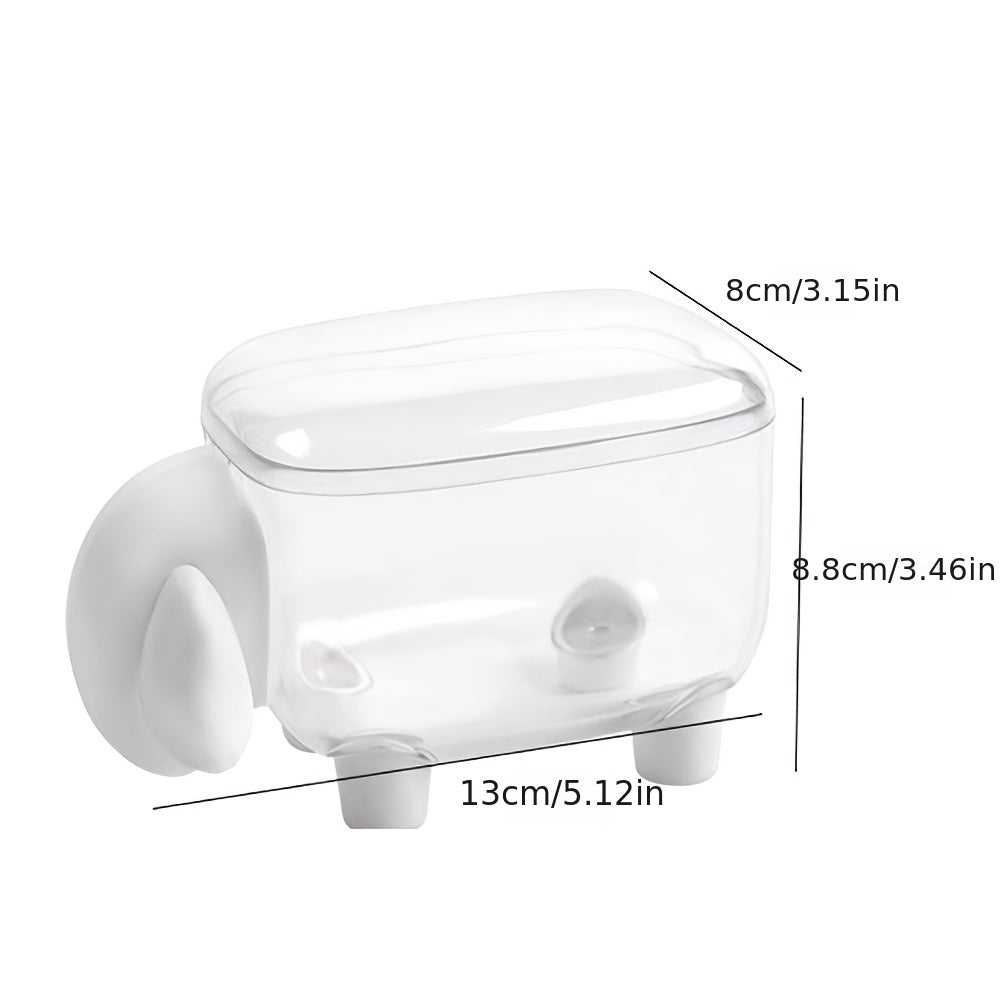 Sheep Shaped Toothpick Holder Portable Storage Box Desk Organizer