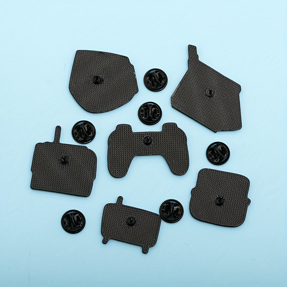 Retro Game Brooch School Bag Decor Clothes Accessory