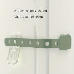Child Safety Drawer Lock Anti-pinch Hand Sliding Door